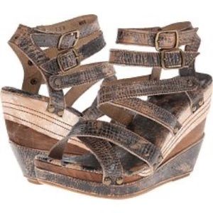 Bed Stu Juliana Wedges - Lux Nectar - Size 9